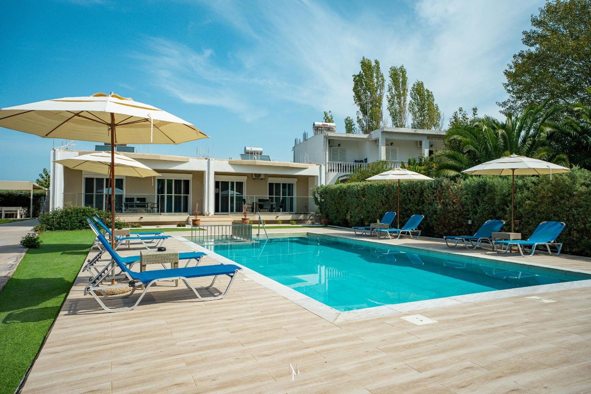 Nancy'S Budget Villa With Pool & Jacuzzi By "Elite" Laganas Extérieur photo
