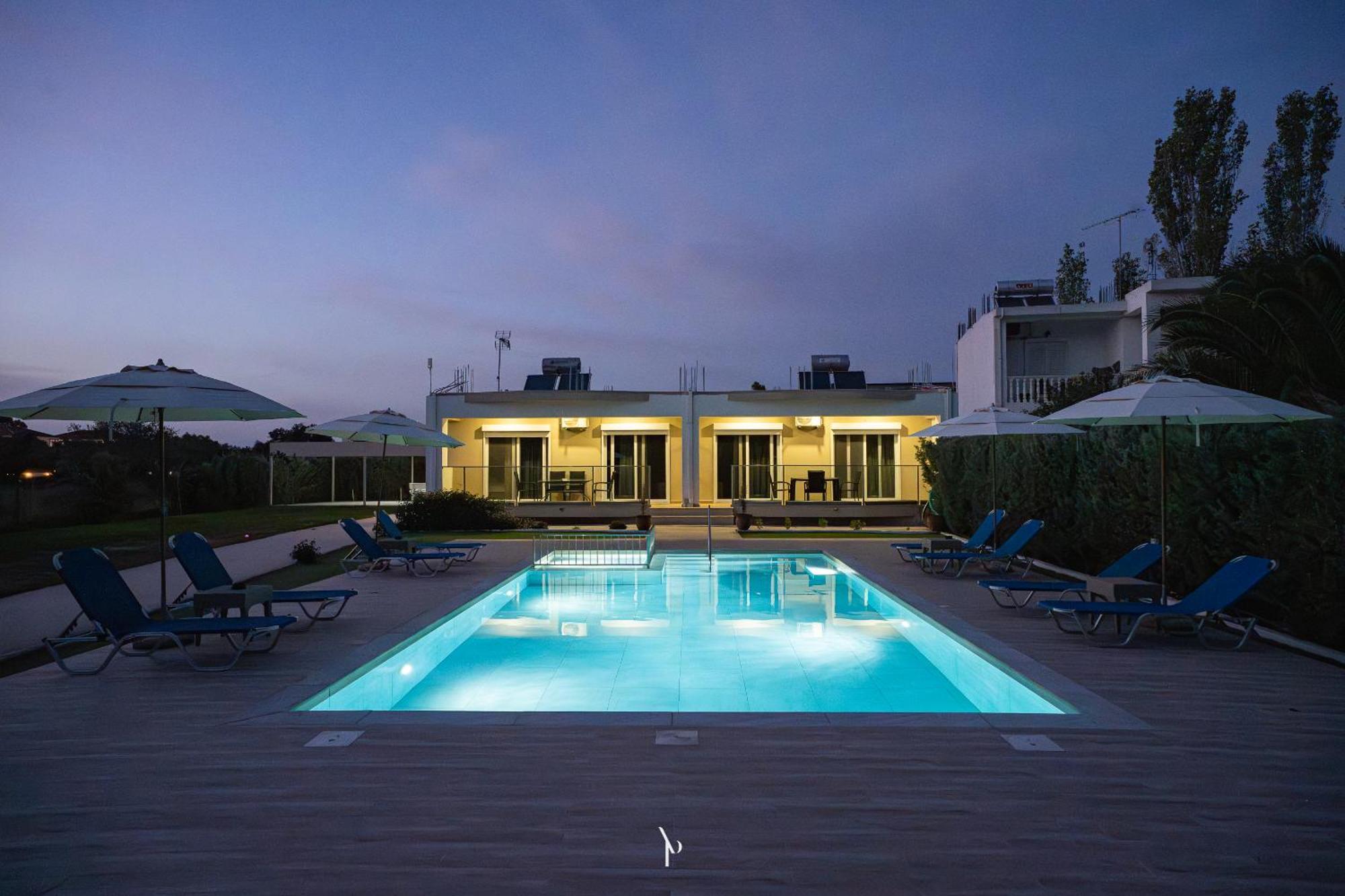 Nancy'S Budget Villa With Pool & Jacuzzi By "Elite" Laganas Extérieur photo