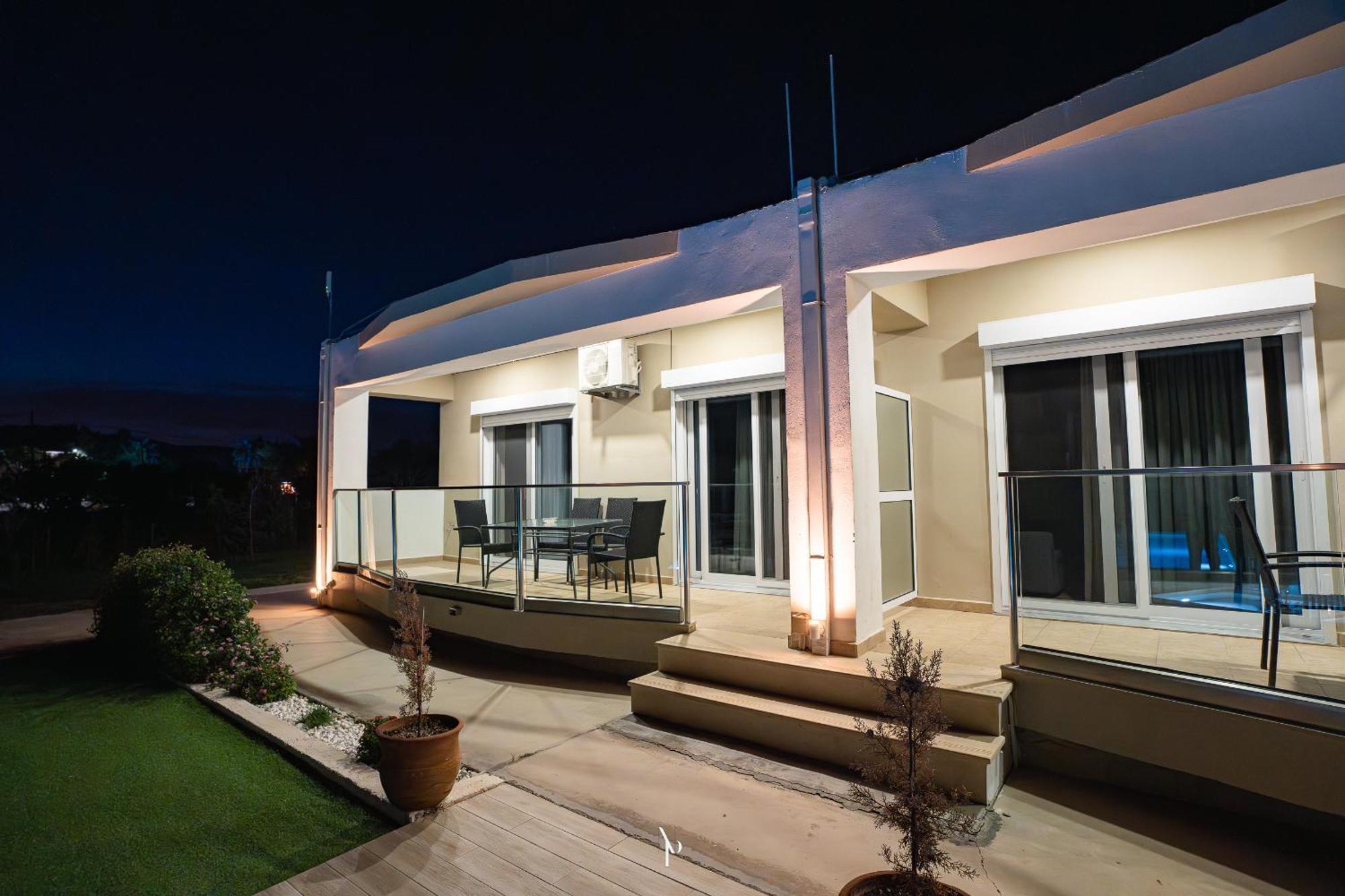 Nancy'S Budget Villa With Pool & Jacuzzi By "Elite" Laganas Extérieur photo