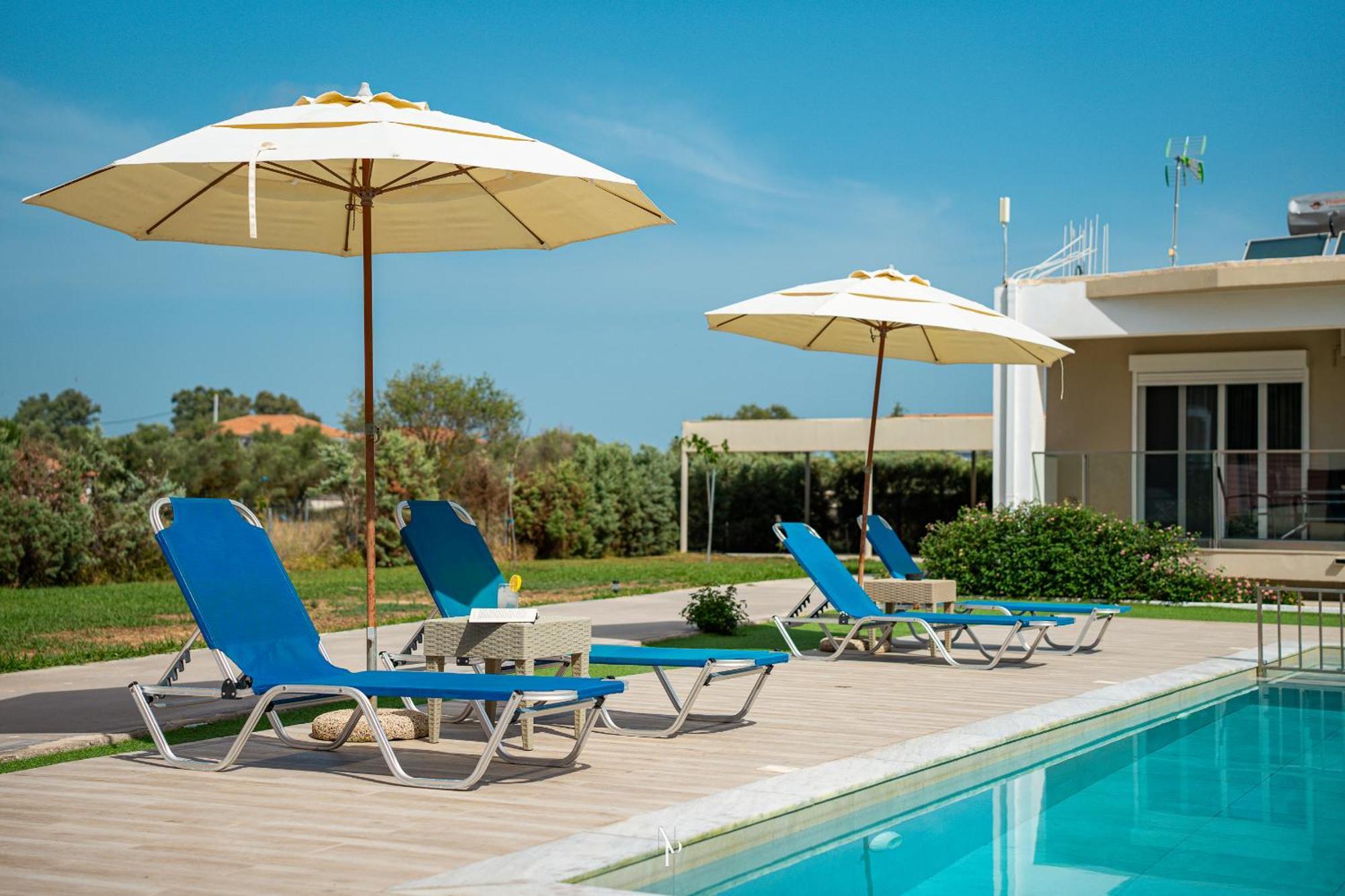 Nancy'S Budget Villa With Pool & Jacuzzi By "Elite" Laganas Extérieur photo