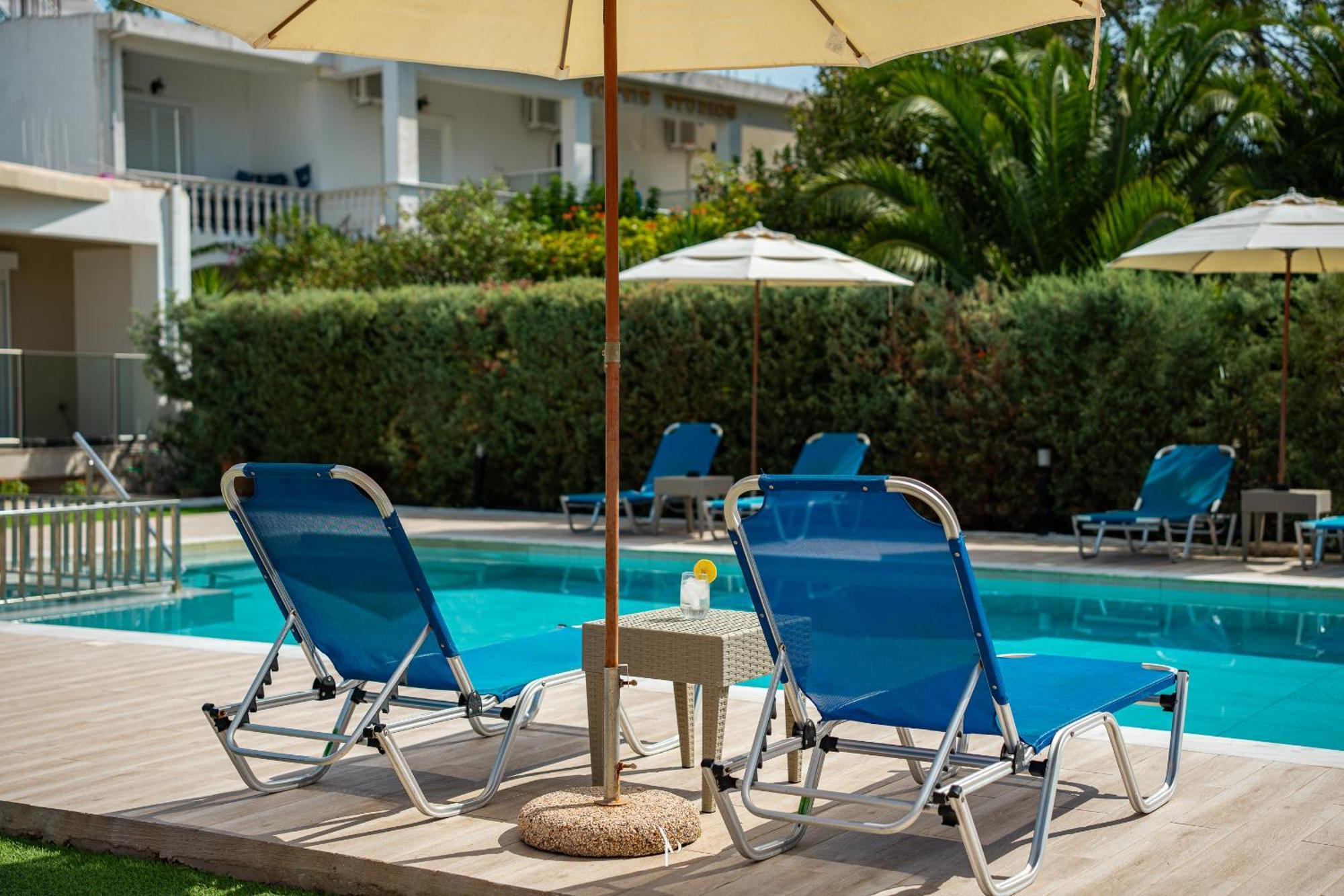 Nancy'S Budget Villa With Pool & Jacuzzi By "Elite" Laganas Extérieur photo