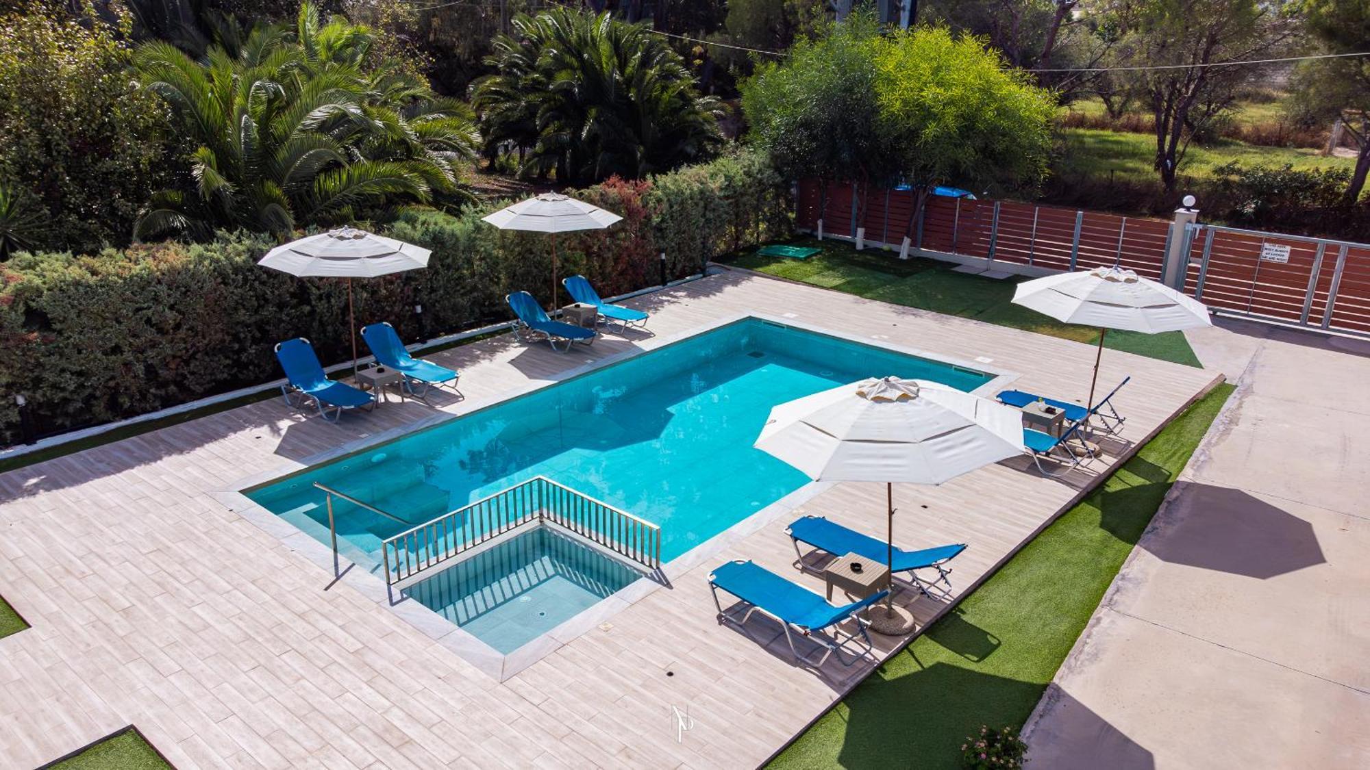 Nancy'S Budget Villa With Pool & Jacuzzi By "Elite" Laganas Extérieur photo